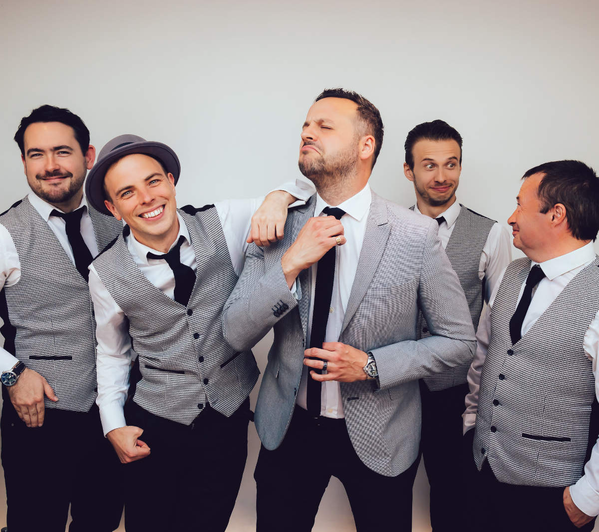 The Dukes of Swing performing live